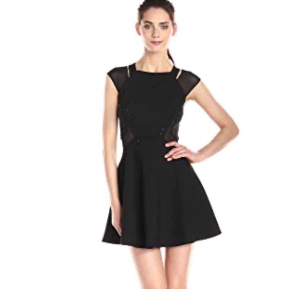 French connection black Nini dress